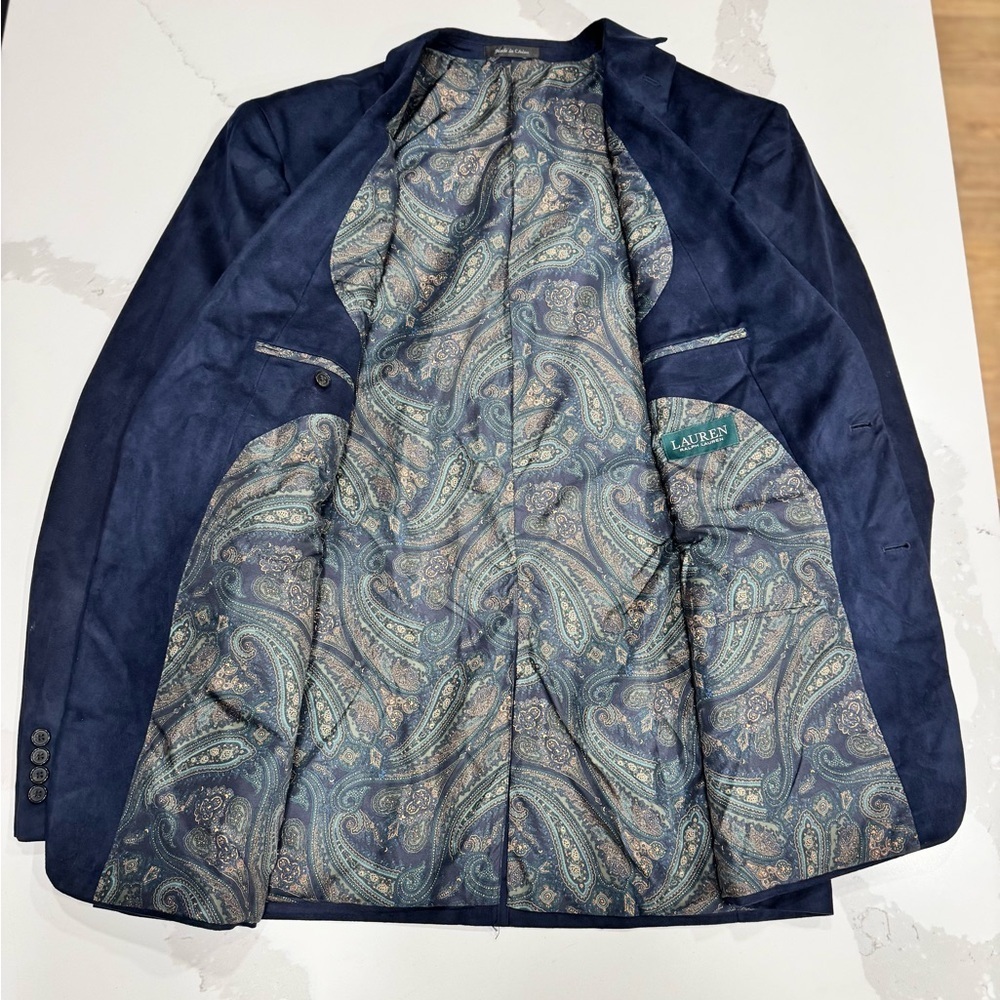 Lauren Ralph Lauren Dark Blue Blazer - Picture 3 of 5